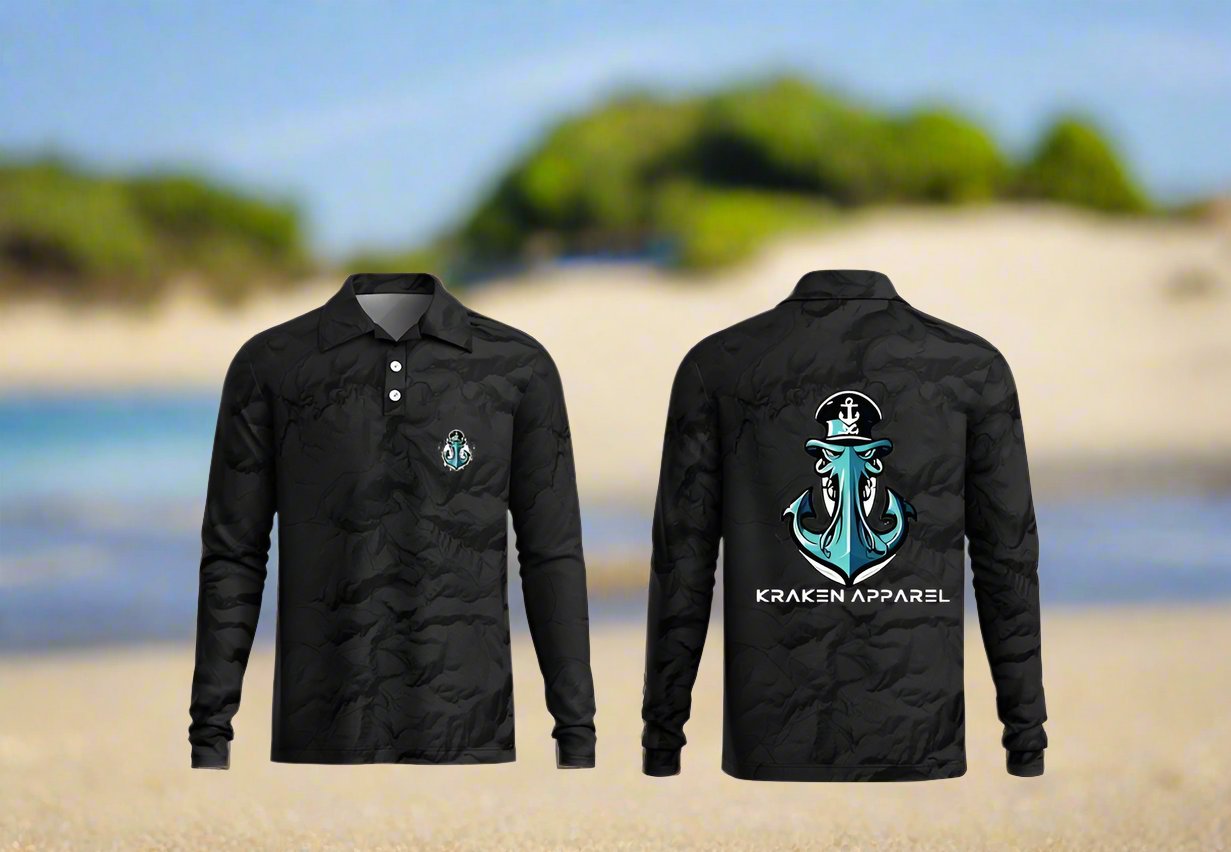 Long sleve Polo fishing shirt